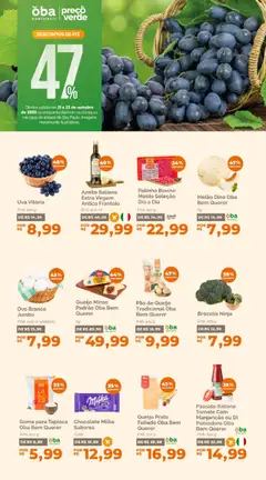 Oba Hortifruti - Ofertas da semana  - Pré-Visualização do folheto da loja Oba Hortifruti, válido de 21.10.2025
