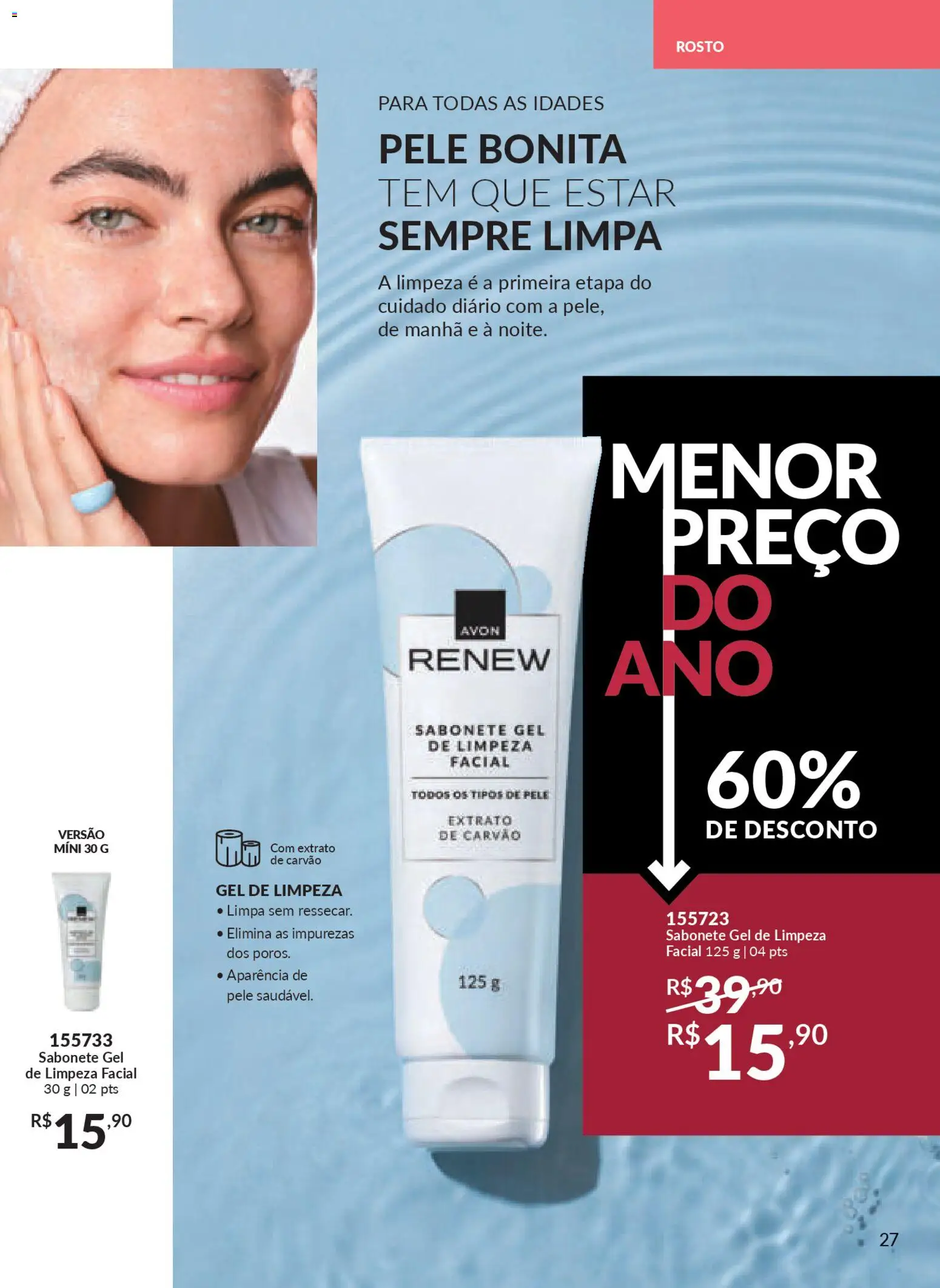 Avon Folheto - válido de 21.11.2025 | Página: 27 | Produtos: Gel de limpeza, Sabonete