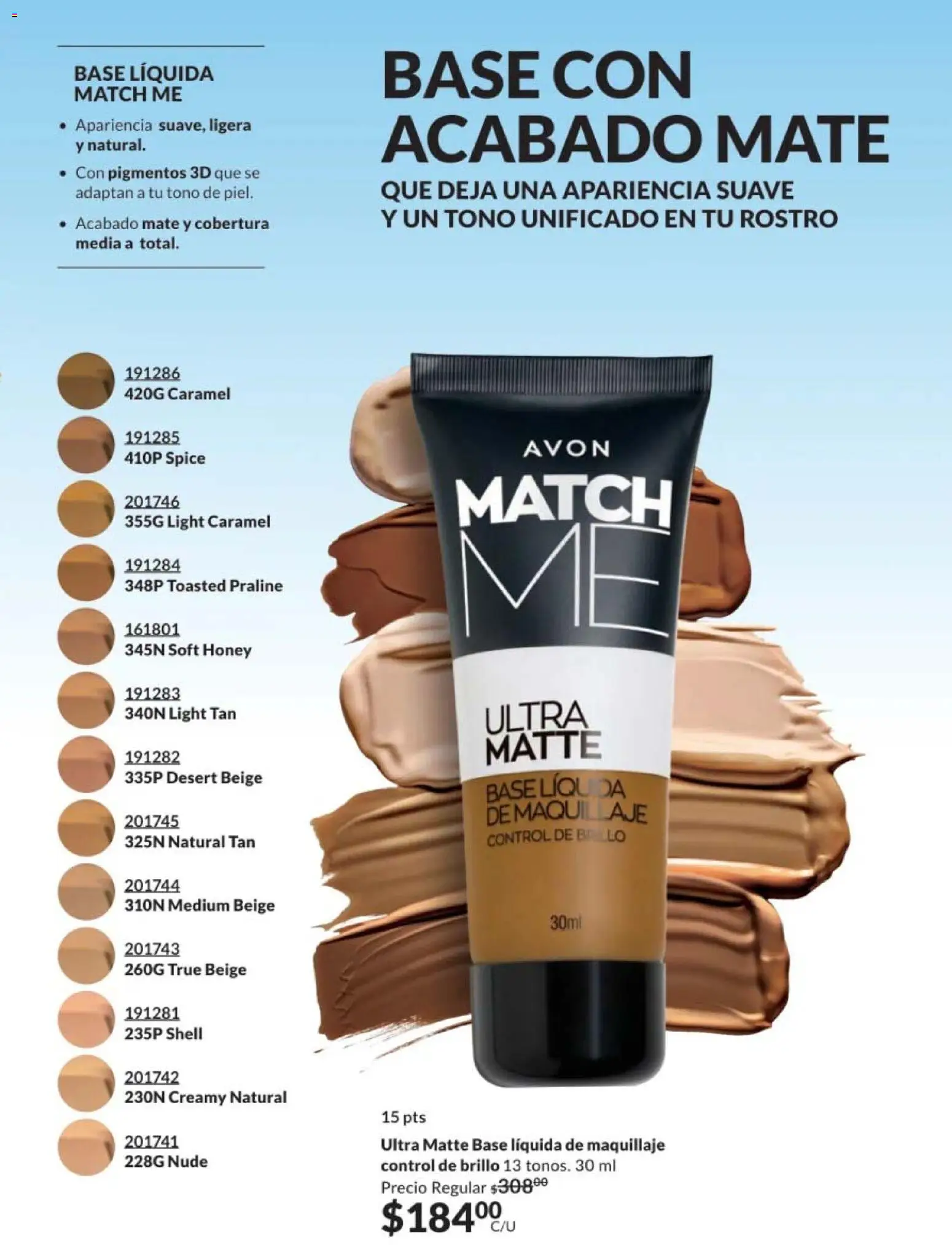 Nuevas ofertas de AVON válidas en toda la República Mexicana desde el 30.01.2026. ¡Encuentra las mejores ofertas en AVON campaña 3 2026! | Página: 33 | Productos: Brillo, Mate, Maquillaje