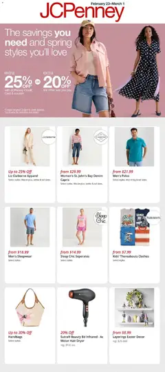 Preview of JCPenney weekly ads valid from 23.02.2026