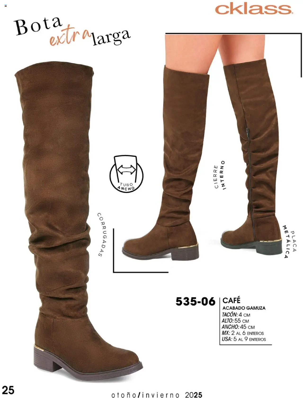 Nuevas ofertas de Cklass válidas en toda la República Mexicana desde el 14.07.2025. ¡Encuentra las mejores ofertas en Cklass catálogo Botas! | Página: 26 | Productos: Café, Gamuza