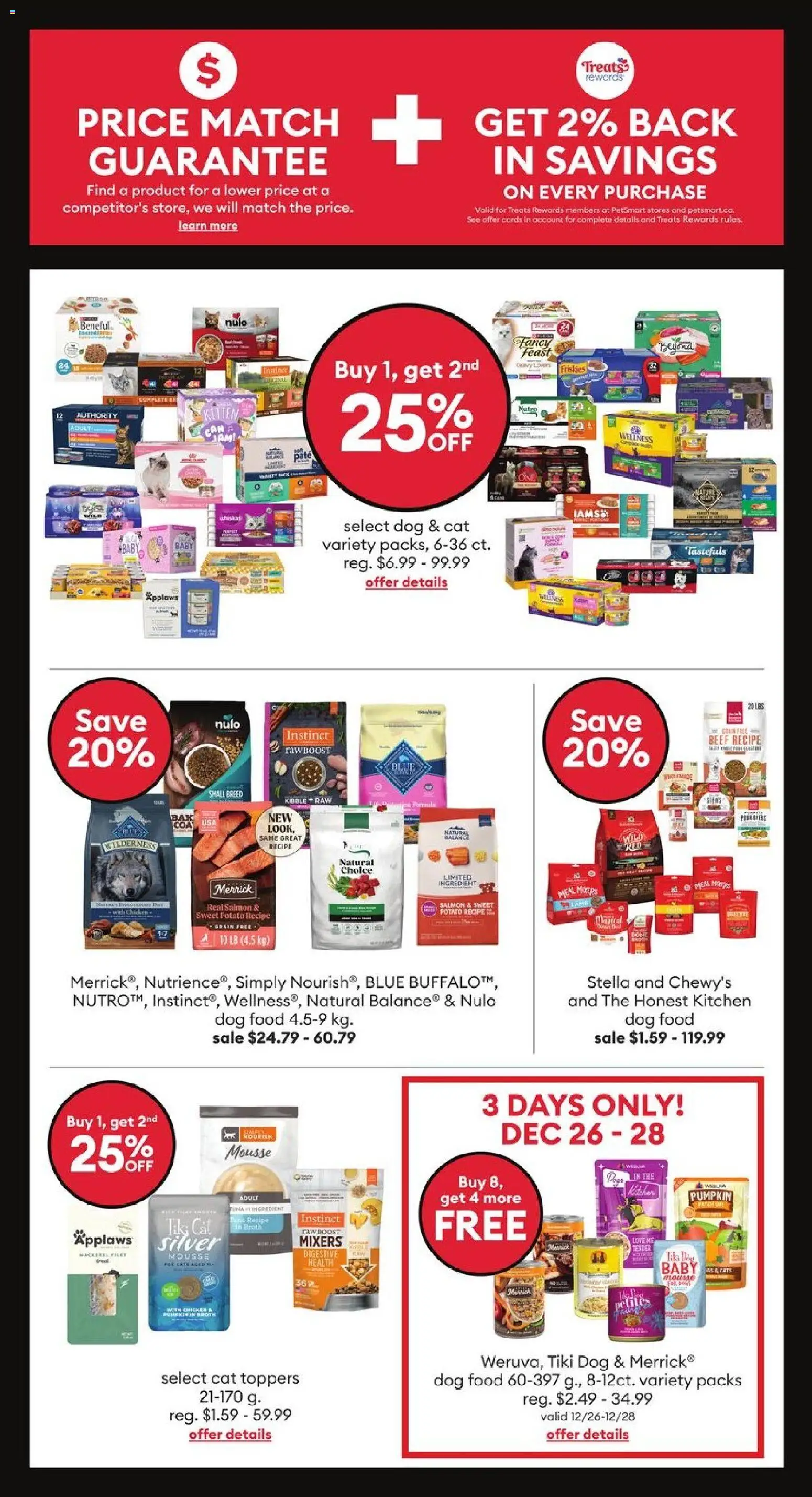 Petsmart flyer valid from 26.12.2025 | Page: 2 | Products: Beef, Pumpkin, Chicken