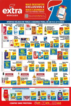 Extra - Ofertas de Mercado - Pré-Visualização do folheto da loja Extra, válido de 28.10.2025