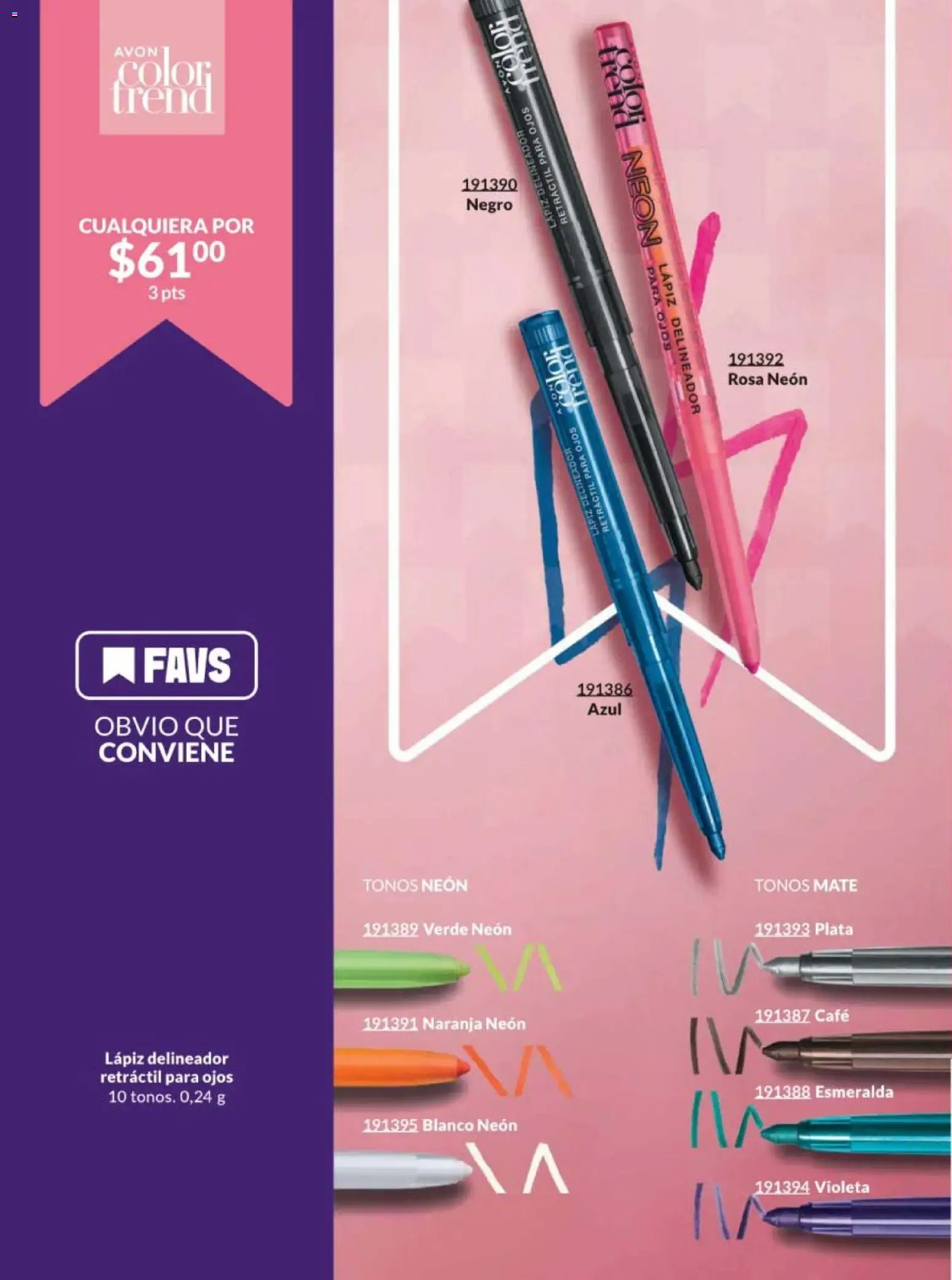 Nuevas ofertas de AVON válidas en toda la República Mexicana desde el 13.03.2026. ¡Encuentra las mejores ofertas en AVON campaña 5 2026! | Página: 58 | Productos: Café, Mate, Delineador