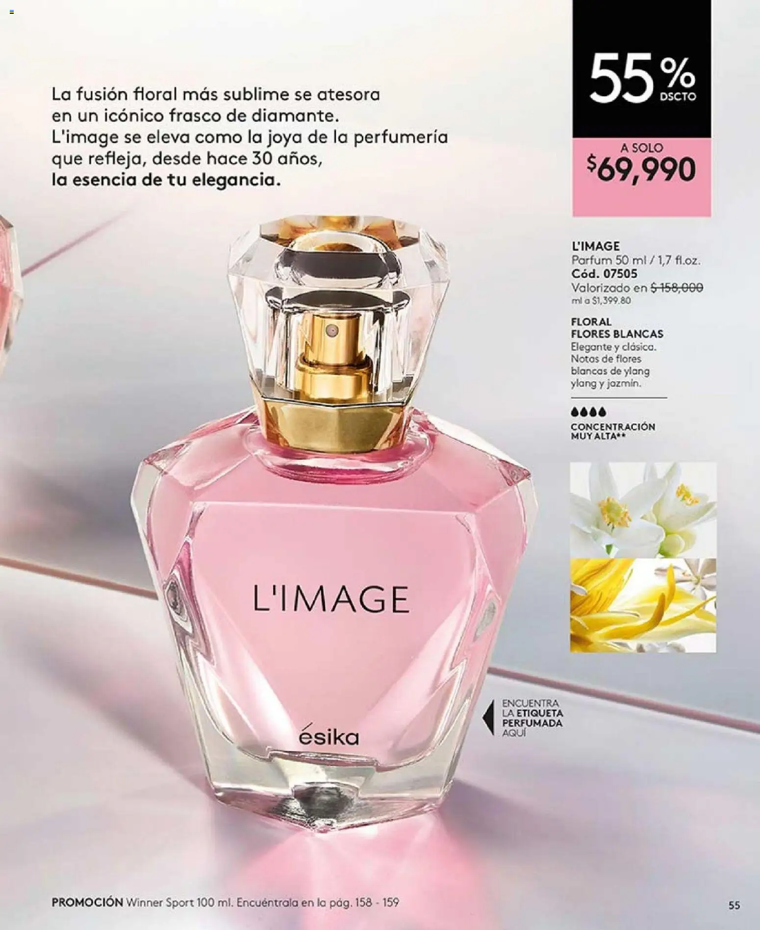 Ésika revista - valida desde el 01.02.2026 | Página: 55 | Productos: Frasco