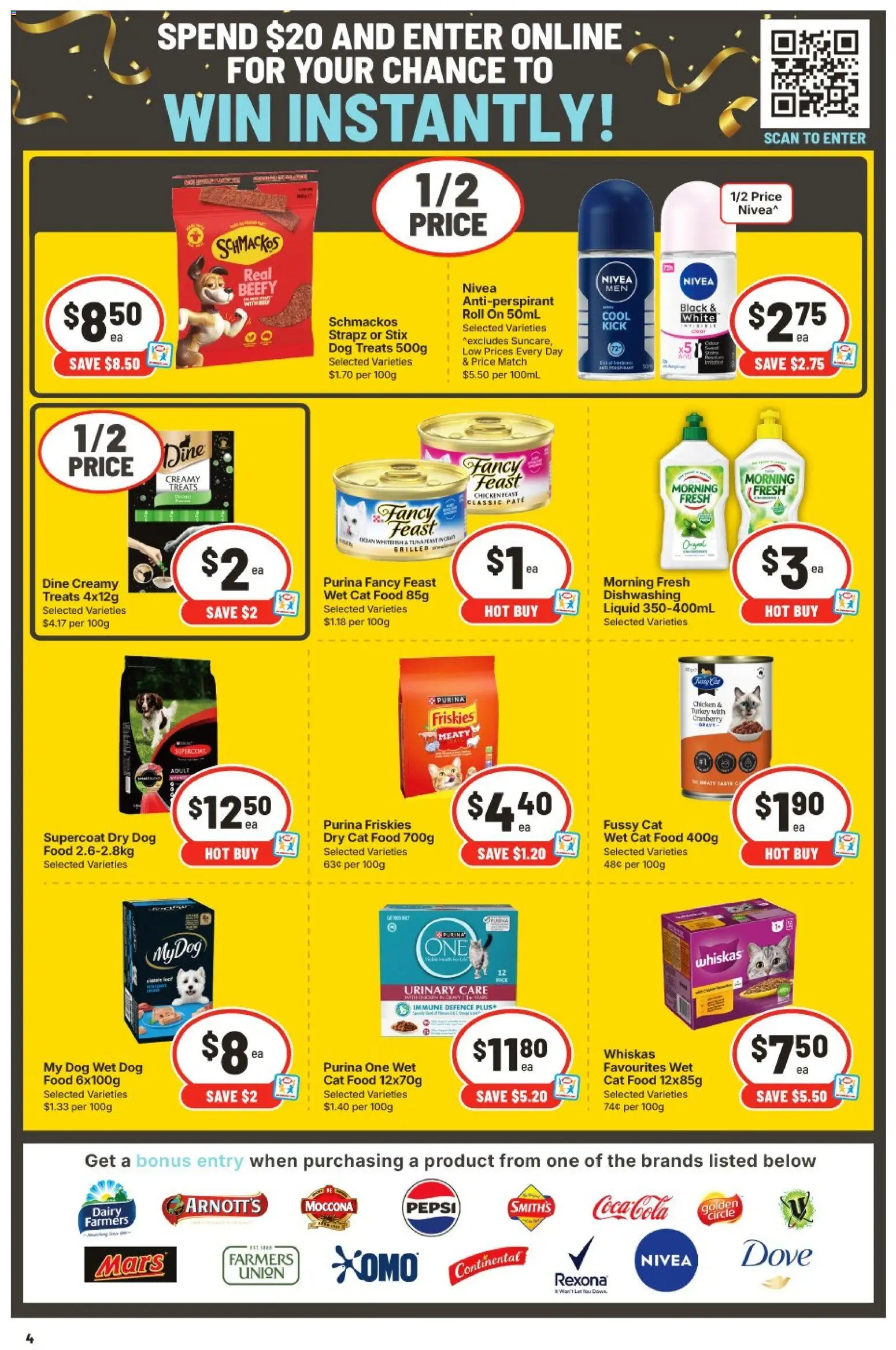 IGA catalogue - valid from 29.04.2026 | Page: 4 | Products: Chicken, Pepsi, Turkey, Moccona
