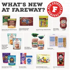 Preview of Fareway weekly ads valid from 30.03.2026 | Page: 9 | Products: Coffee, Chocolate, Ketchup, Potatoes