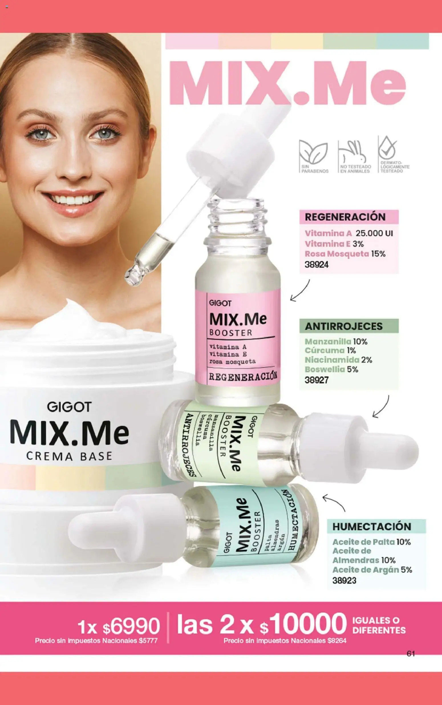 Gigot - CAMPAÑA 01 │ válido desde el 01.01.2026 | Página: 73 | Productos: Aceite, Palta, Curcuma, Crema