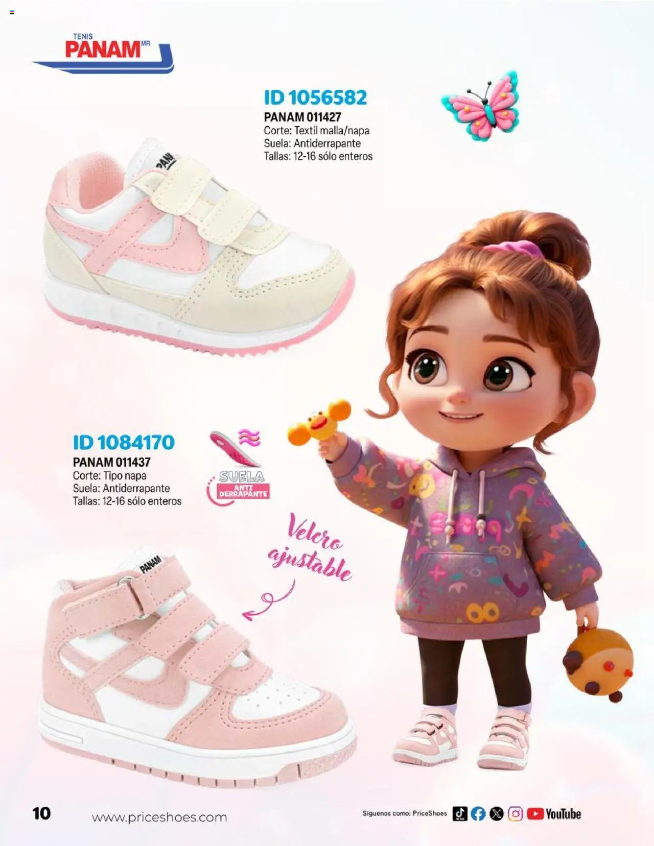 Nuevas ofertas de Price Shoes válidas en toda la República Mexicana desde el 23.04.2025. ¡Encuentra las mejores ofertas en Price Shoes catálogo Kids! | Página: 10 | Productos: Tenis