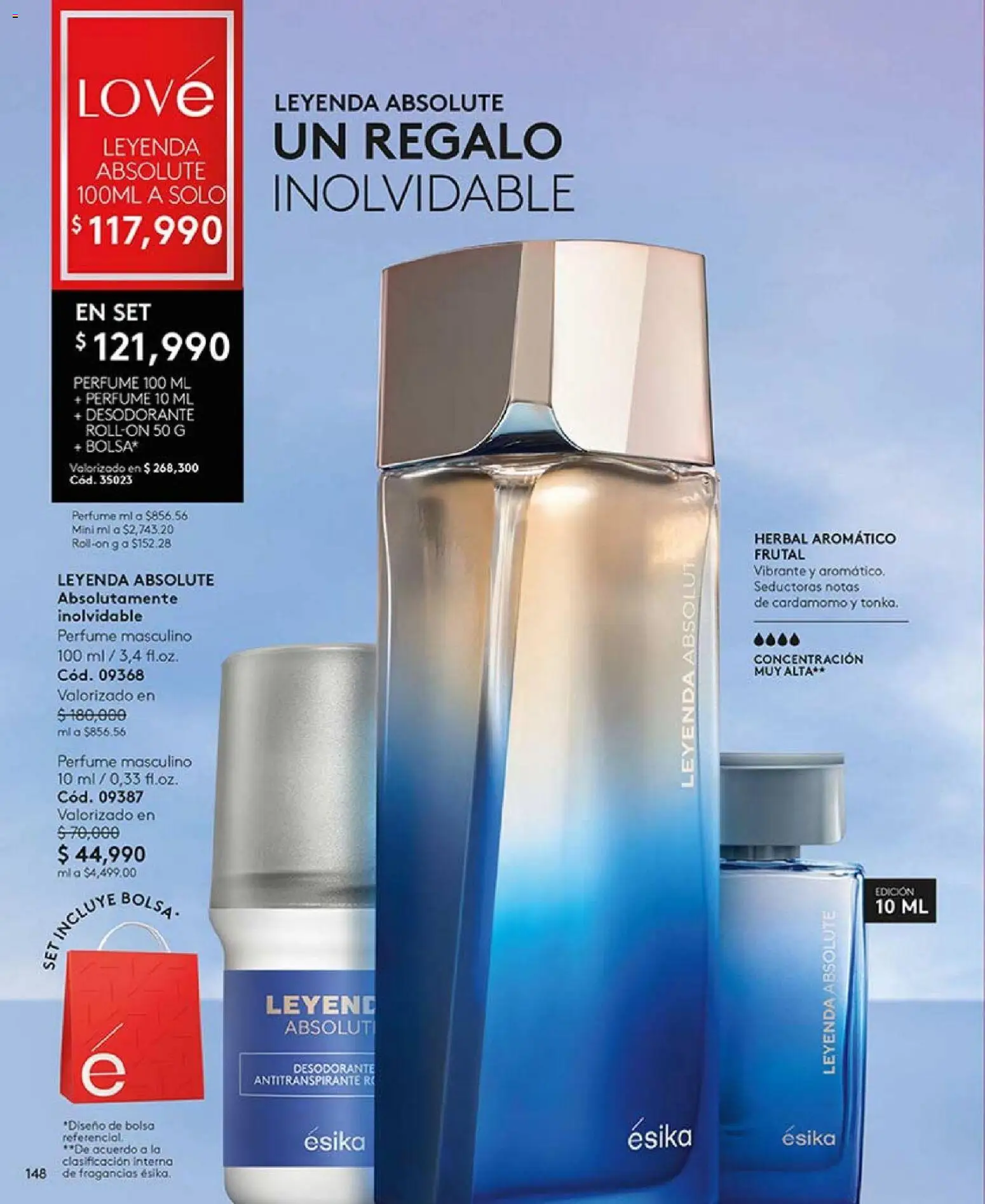 Ésika revista - valida desde el 30.01.2026 | Página: 145 | Productos: Bolsa, Perfume, Desodorante, Antitranspirante