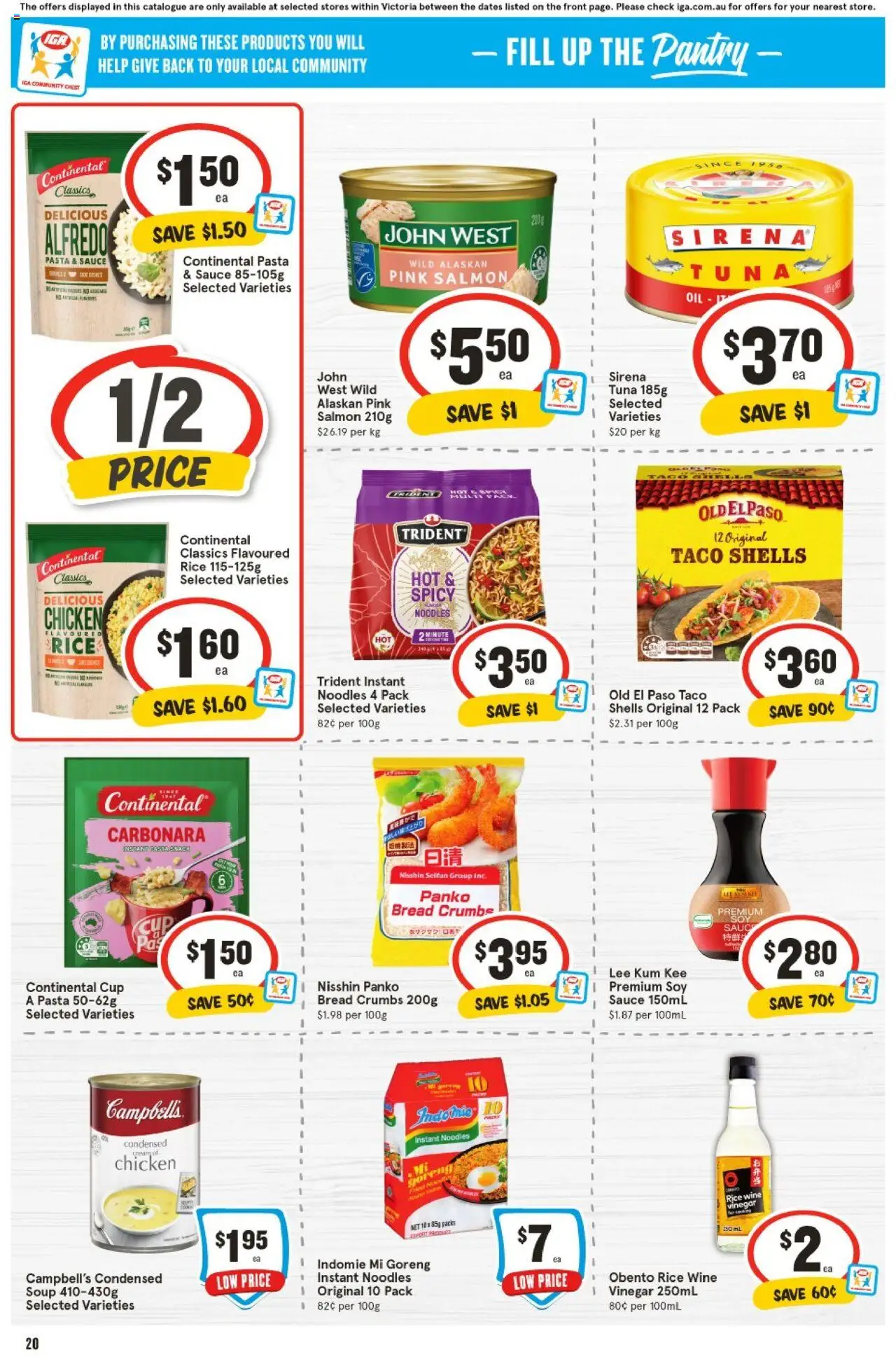 IGA catalogue - valid from 25.06.2025 | Page: 17 | Products: Cherries, Tomatoes, Noodles, Sugar
