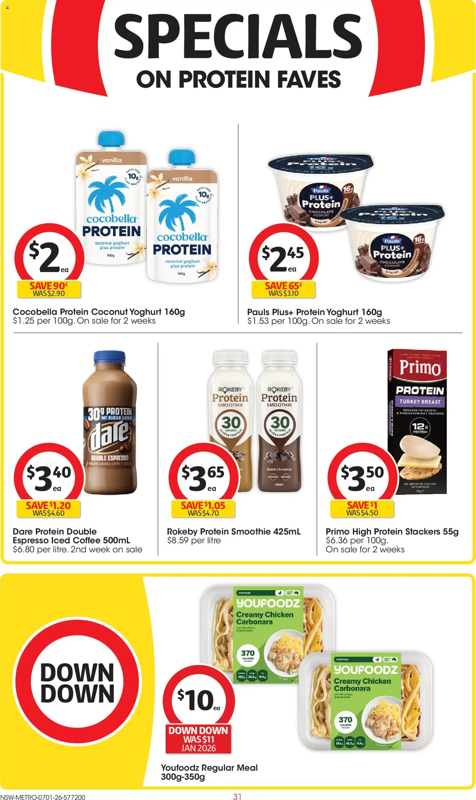 Coles catalogue - valid from 07.01.2026 | Page: 31 | Products: Crackers, Plant, Chocolate, Mushrooms