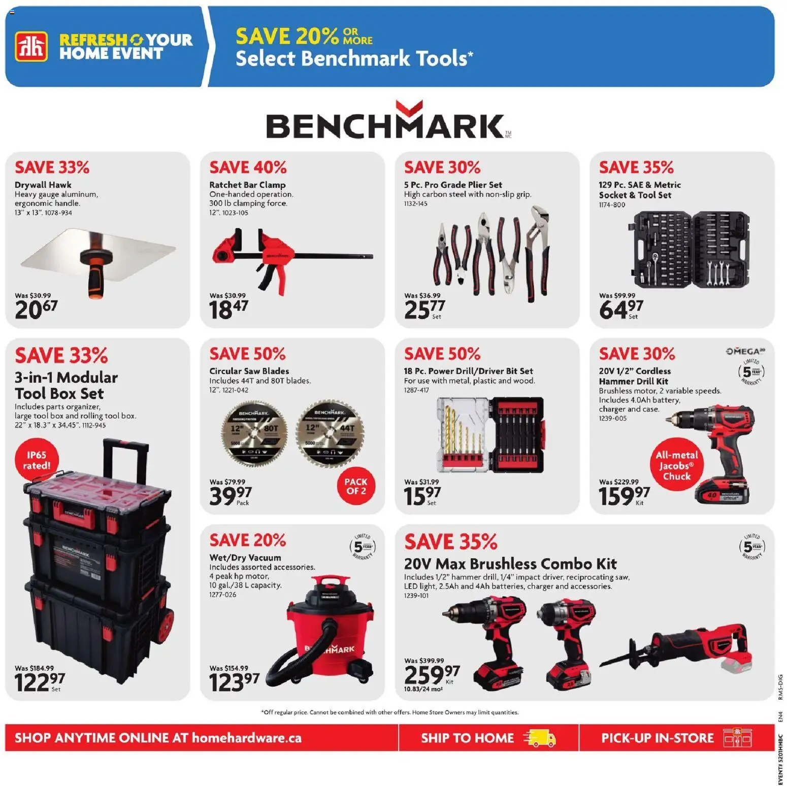 Home Hardware flyer valid from 01.01.2026 | Page: 13 | Products: Socket, Box