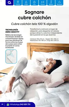 Vista previa de folleto Catálogo Quality Products  de la Quality Products válido desde 01.02.2026 | Página: 46 | Productos: Cama, Colchón, Cocina, Peso