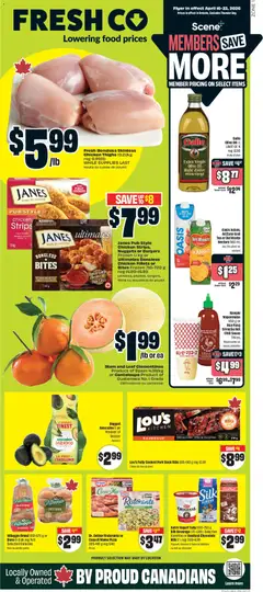 Preview of FreshCo weekly flyer / circulaire from shop FreshCo valid from 16.04.2026