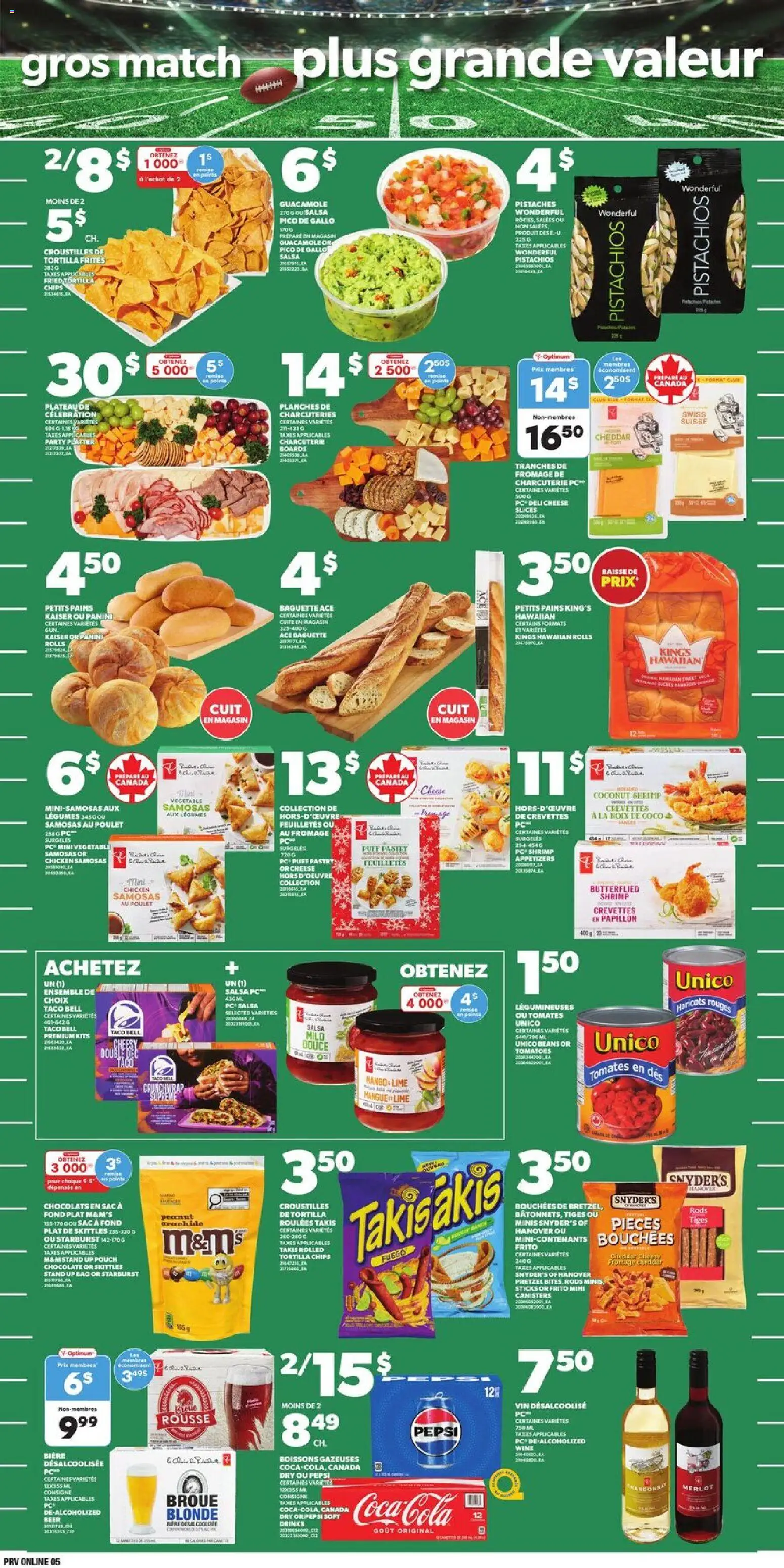 Provigo flyer valid from 05.02.2026 | Page: 5 | Products: PC, Bag, Cheese, Tomatoes
