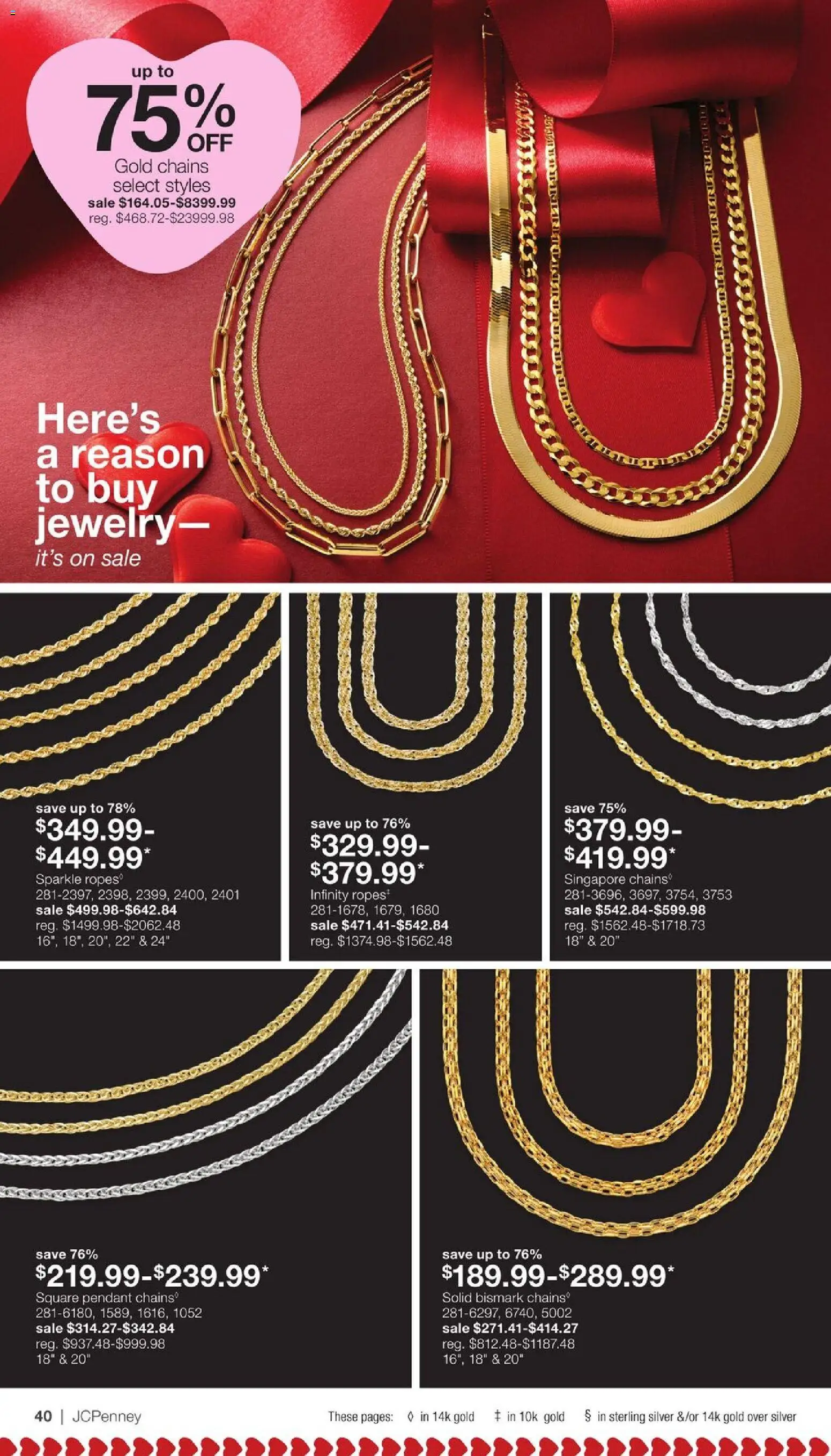 JCPenney Valentine’s Day Jewelry Sale - valid from 17.01.2026 | Page: 39