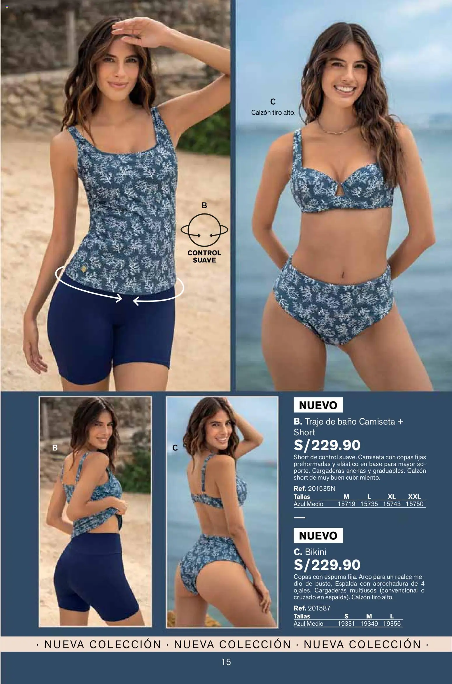 Catálogo Leonisa válido desde 13.11.2025 | Página: 15 | Productos: Baño, Traje de baño, Traje