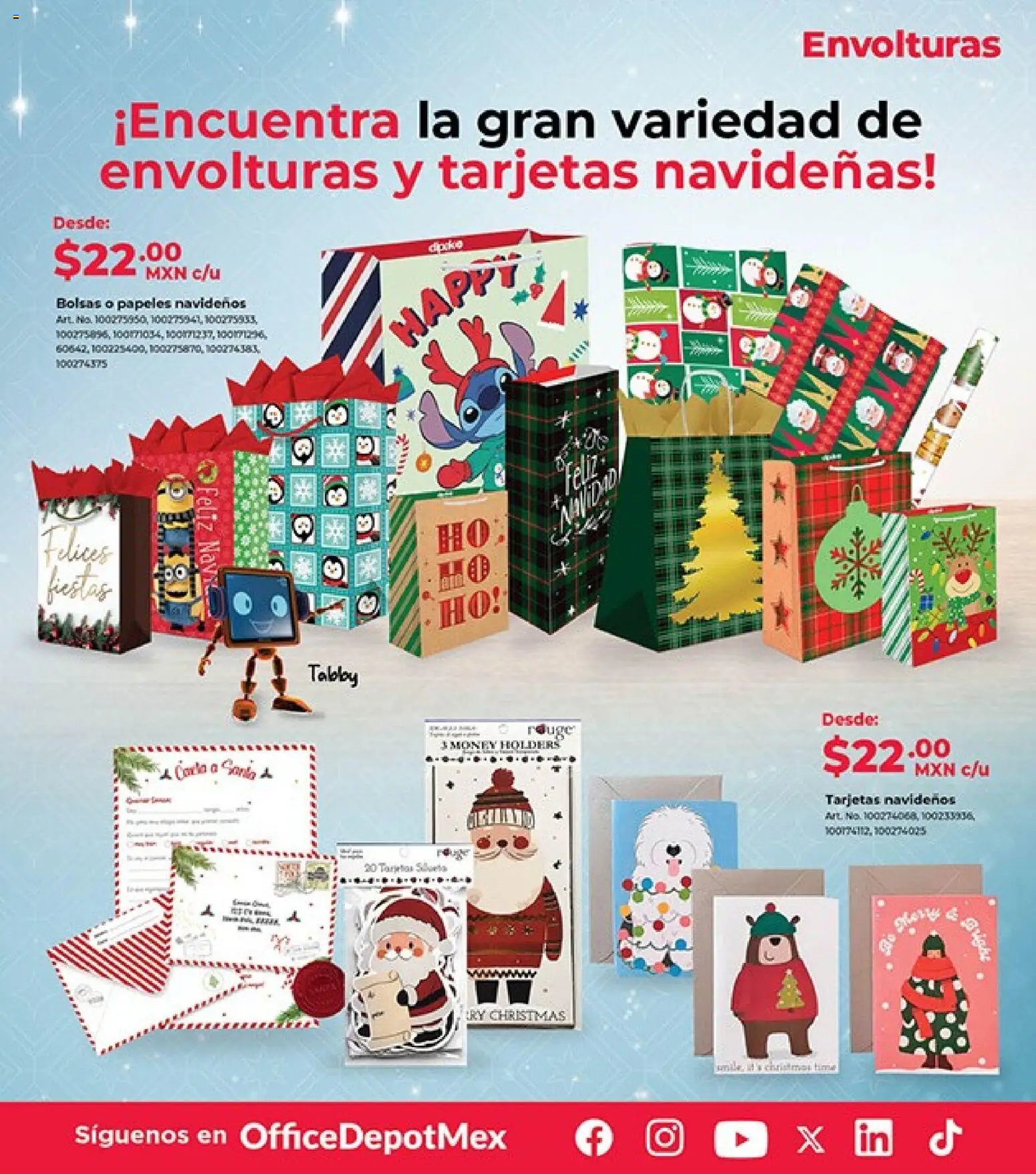 Nuevas ofertas de Office Depot válidas en toda la República Mexicana desde el 01.12.2025. ¡Encuentra las mejores ofertas en Office Depot catálogo! | Página: 21