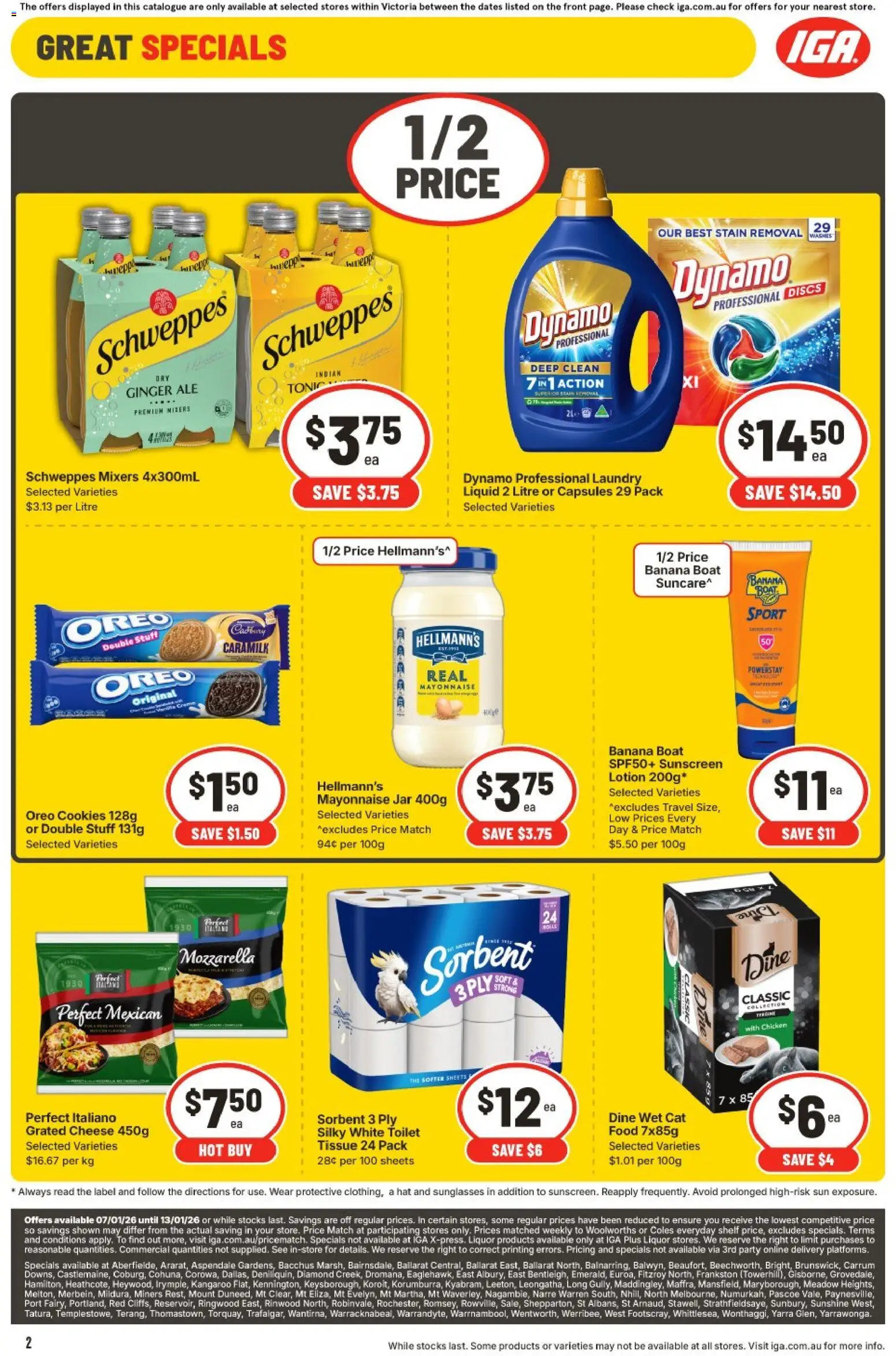 IGA catalogue - valid from 07.01.2026 | Page: 5 | Products: Diamond, Chicken, Lotion, Sunglasses