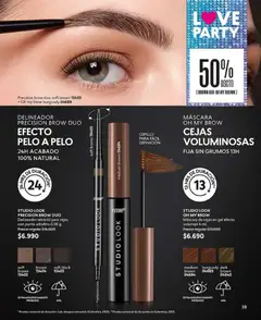 Catálogo CyZone Campaña 3 válido desde el 01.02.2026 | Página: 39 | Productos: Cepillo, Máscara, Delineador