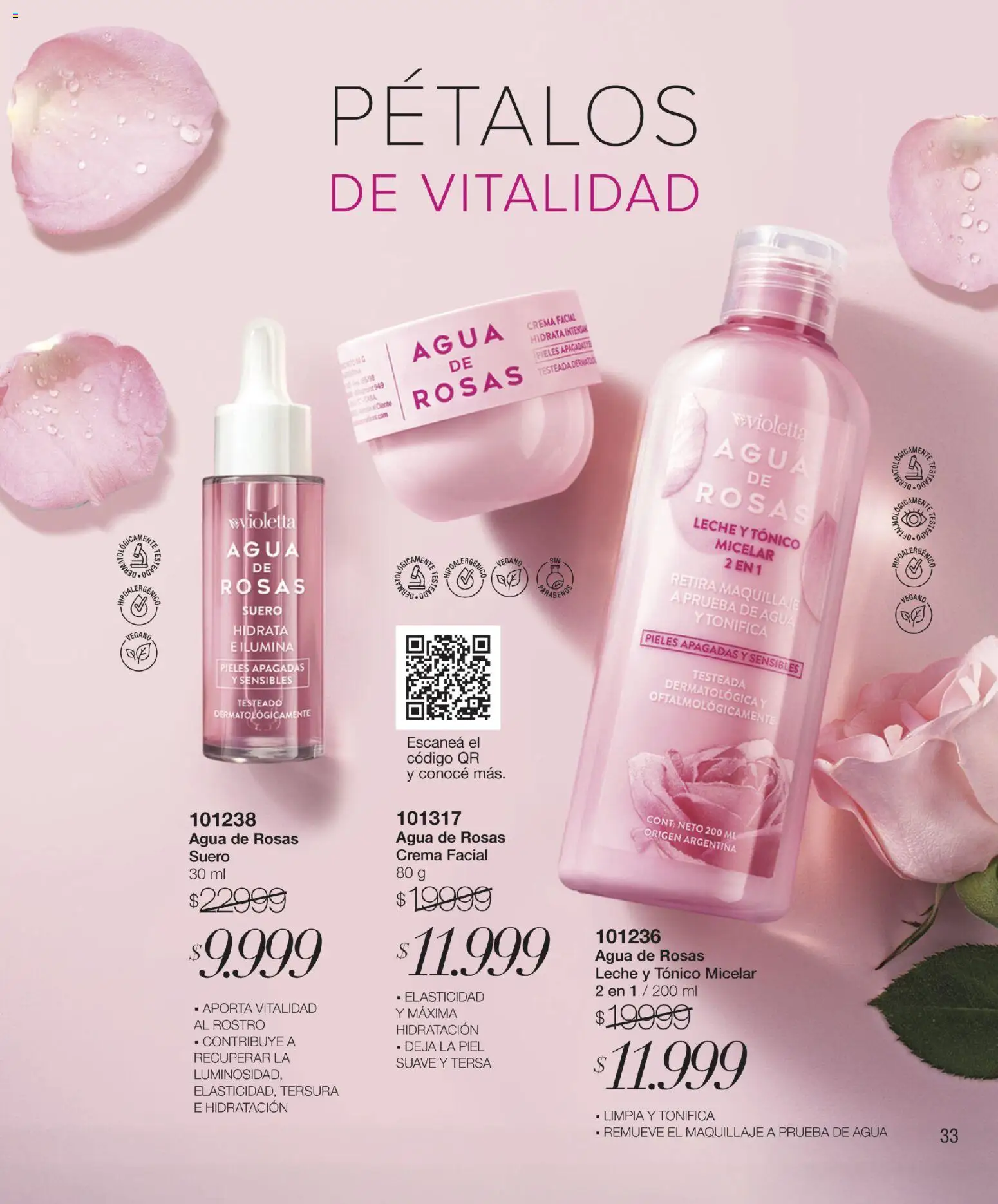 Violetta - Violetta Cosméticos │ válido desde el 05.02.2026 | Página: 33 | Productos: Maquillaje, Agua, Té, Crema