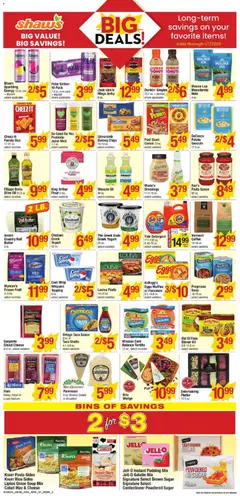 Preview of Shaw's weekly ads valid from 14.11.2025 | Page: 6 | Products: Cheese, Juice, Sauce, Onion