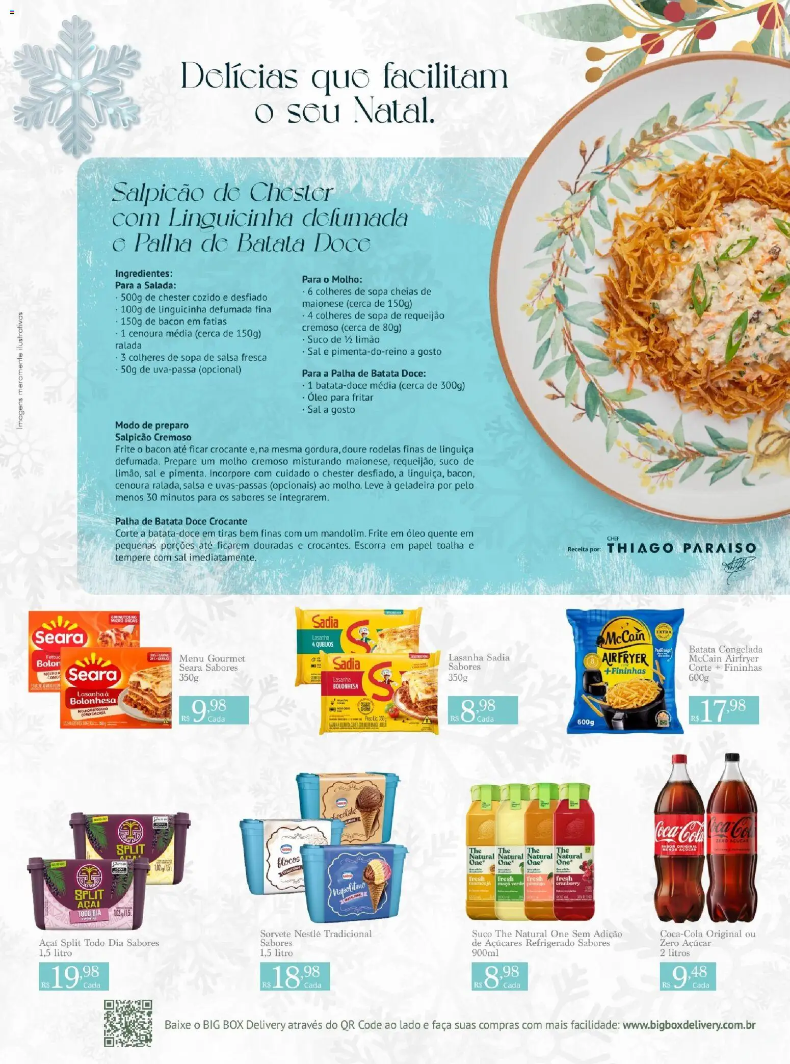 Big Box Folheto - válido de 10.12.2025 | Página: 13 | Produtos: Cerca, Suco, Flocos, Sorvete