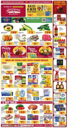 Preview of Cardenas weekly ads valid from 17.09.2025