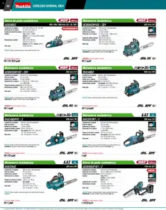 Vista previa de Makita - Catálogo, nuevo folleto de la tienda, válido en México a partir del 04.09.2025 | Página: 80