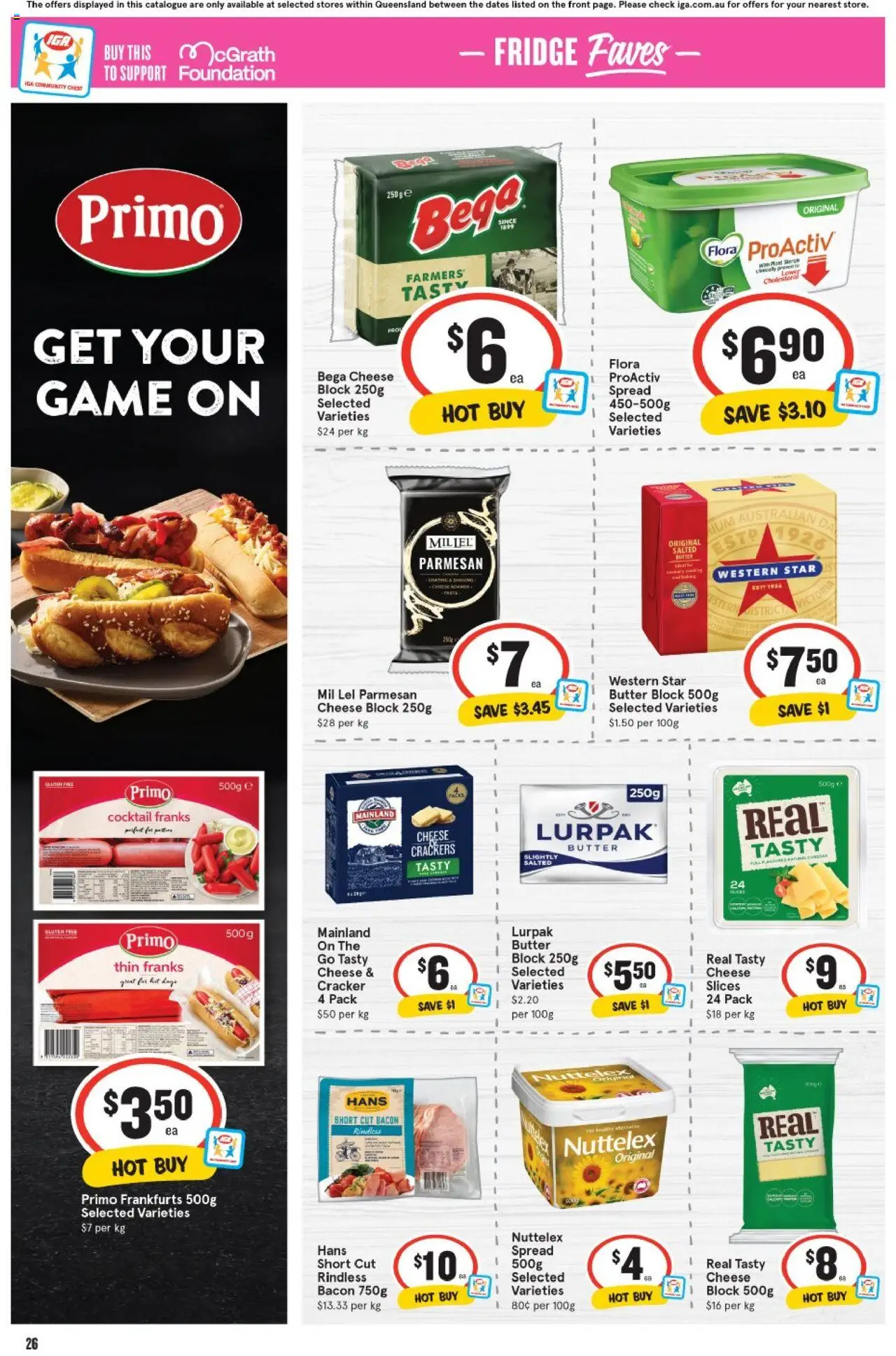 IGA catalogue - valid from 10.09.2025 | Page: 27 | Products: Crackers, Cheese, Game, Fridge