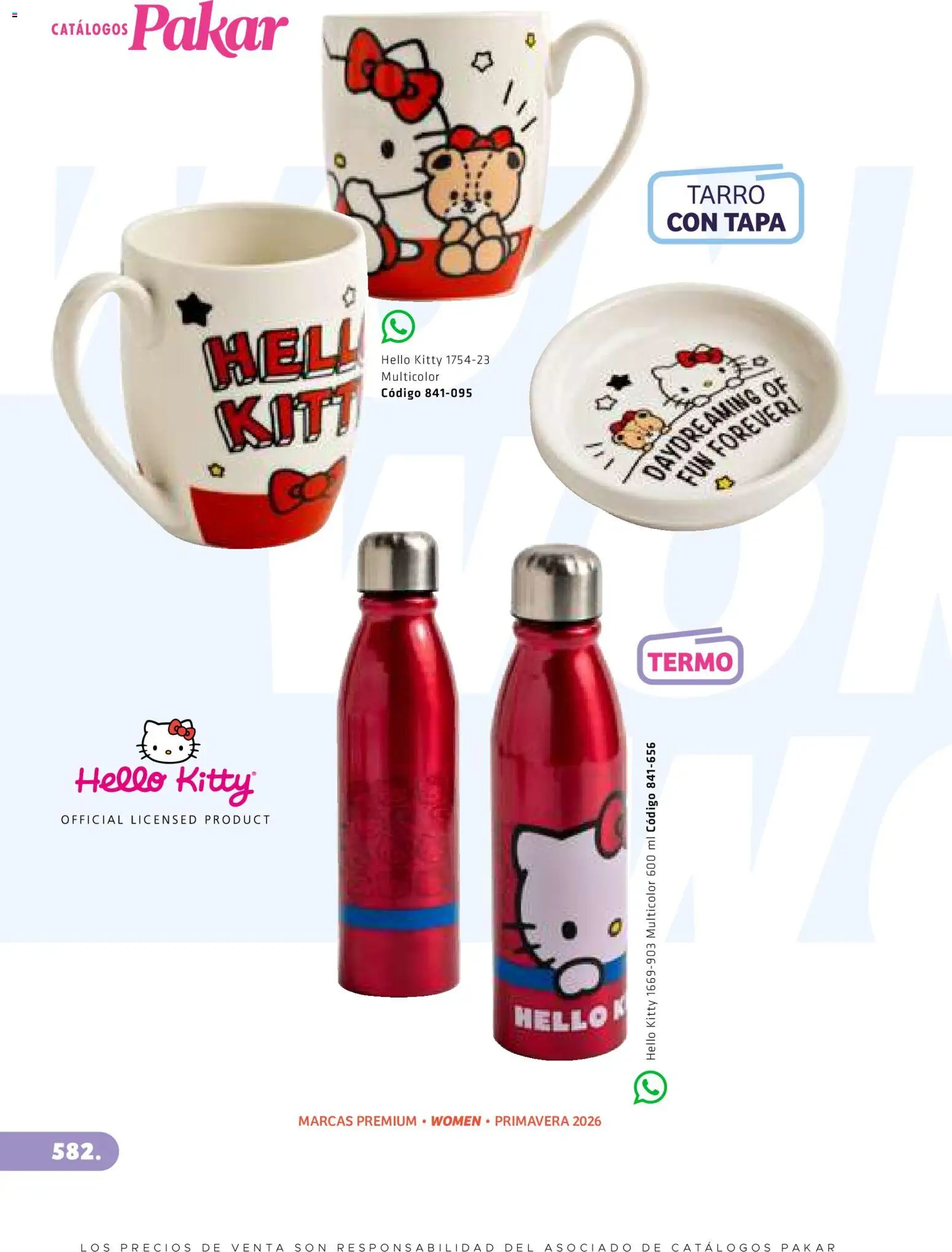 Nuevas ofertas de SC Pakar válidas en toda la República Mexicana desde el 27.02.2026. ¡Encuentra las mejores ofertas en SC Pakar catálogo Premium Women! | Página: 582 | Productos: Termo