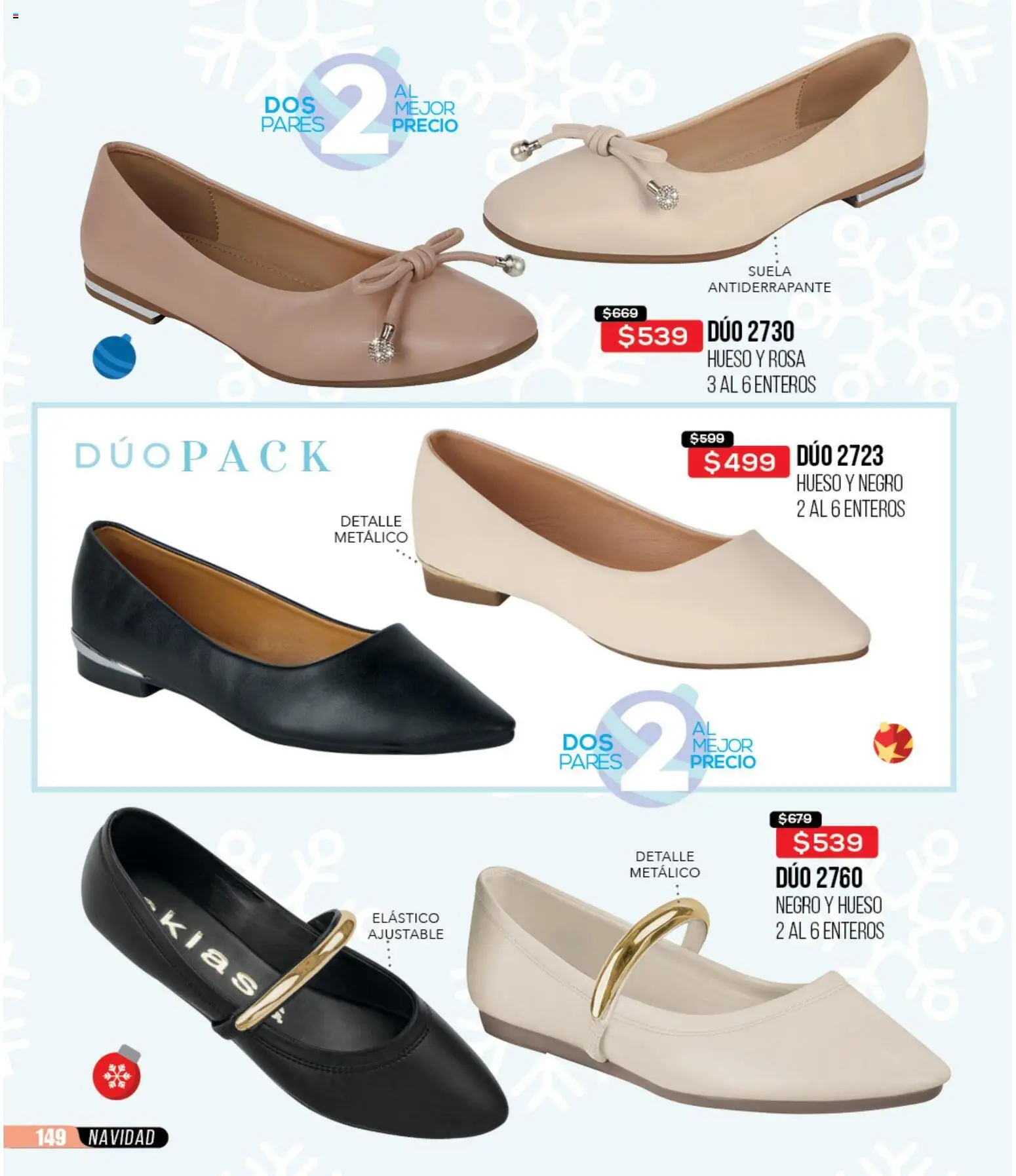 Nuevas ofertas de Cklass válidas en toda la República Mexicana desde el 30.11.2025. ¡Encuentra las mejores ofertas en Cklass catálogo Rebajas Navideñas Ropa! | Página: 407