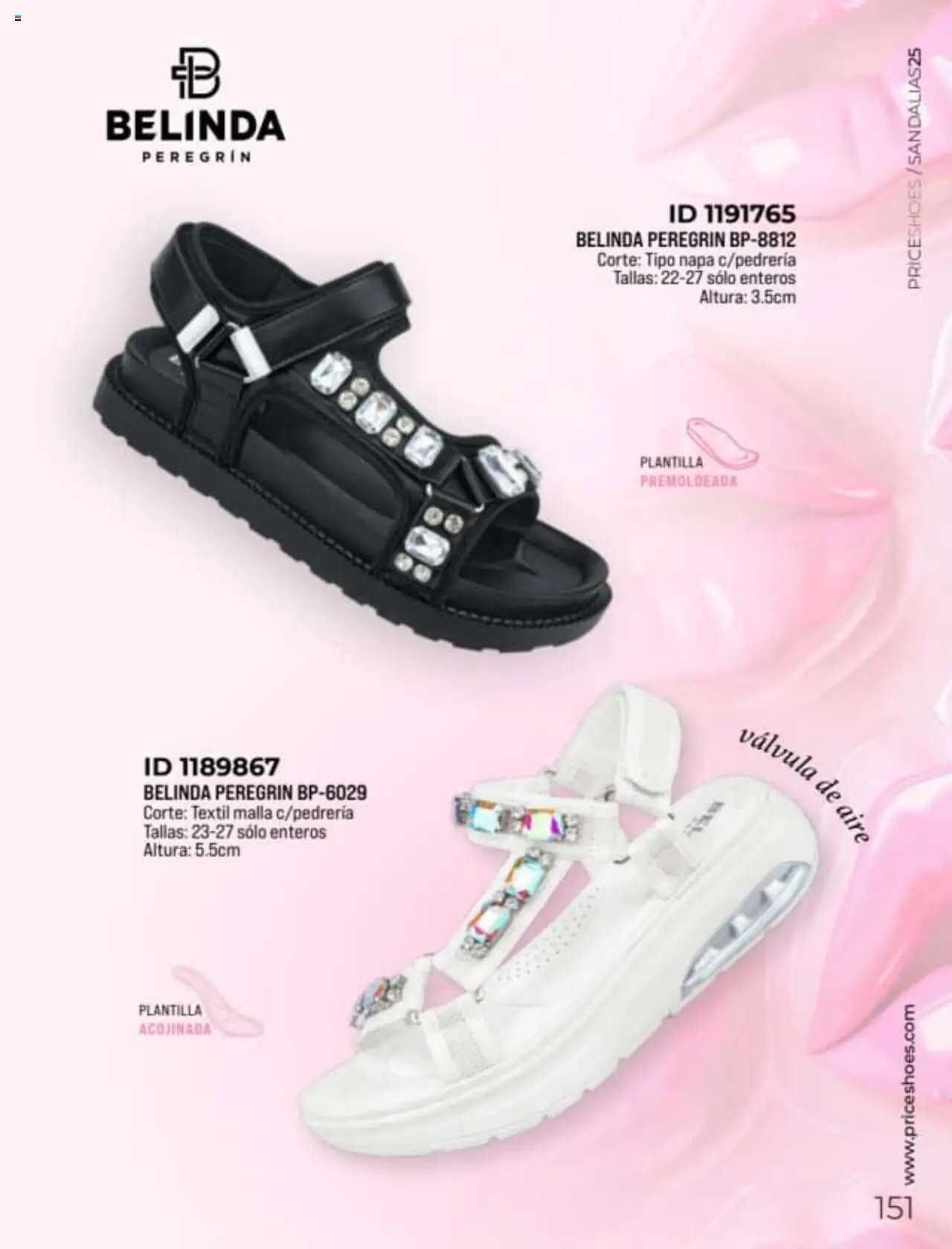 Nuevas ofertas de Price Shoes válidas en toda la República Mexicana desde el 27.01.2025. ¡Encuentra las mejores ofertas en Price Shoes catálogo Sandalias! | Página: 151 | Productos: Válvula, Malla