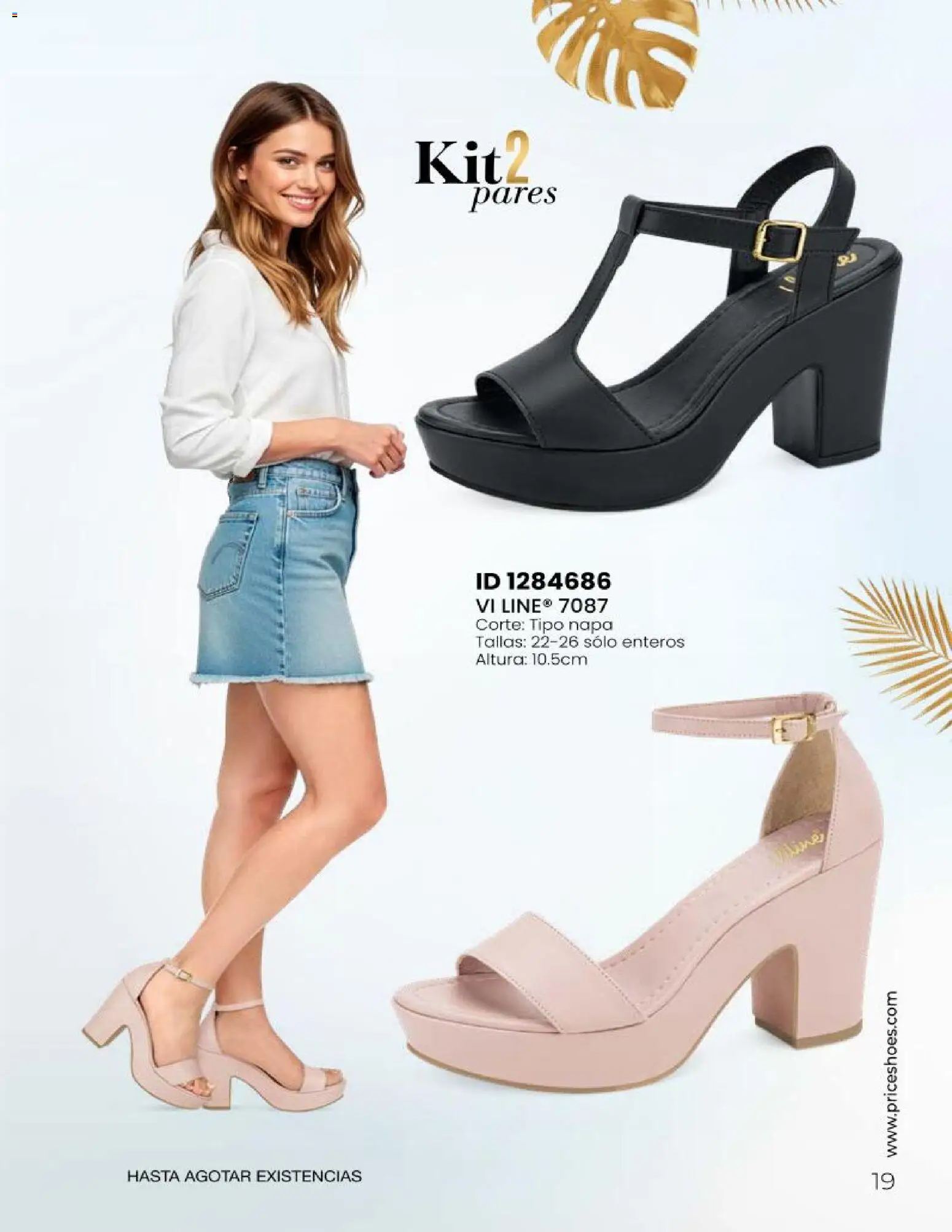 Nuevas ofertas de Price Shoes válidas en toda la República Mexicana desde el 23.04.2026. ¡Encuentra las mejores ofertas en Price Shoes catálogo Sandalias Kits! | Página: 19