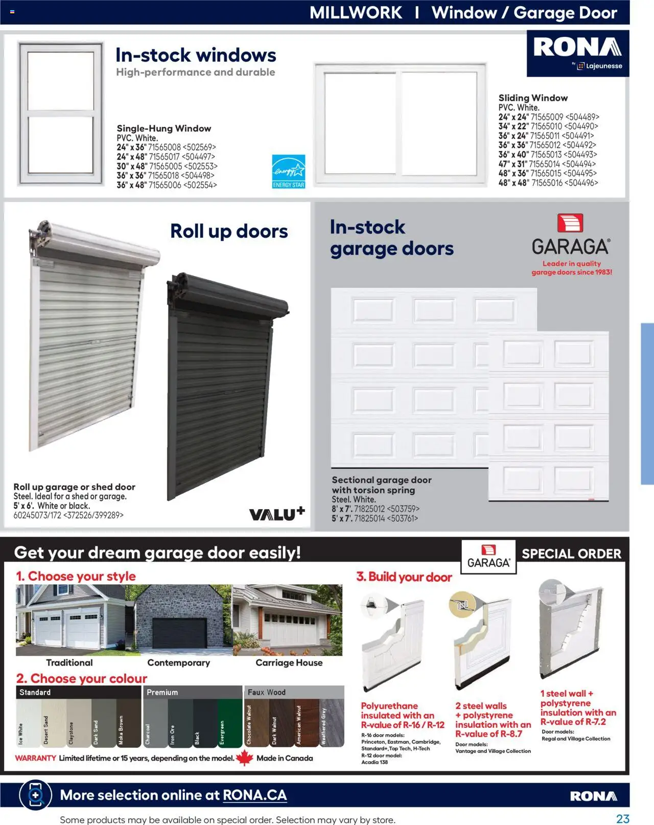 Rona flyer valid from 22.04.2025 | Page: 23 | Products: Iron, Chocolate