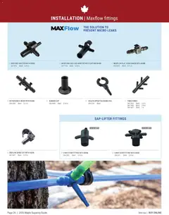 Preview of BMR - Agrizone Maple Sugaring Guide from shop BMR valid from 01.01.2026 | Page: 26 | Products: Cap, Adapter