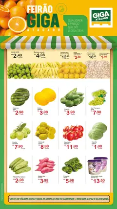 GIGA Atacado - Ofertas Feirão - Pré-Visualização do folheto da loja GIGA Atacado, válido de 03.02.2026