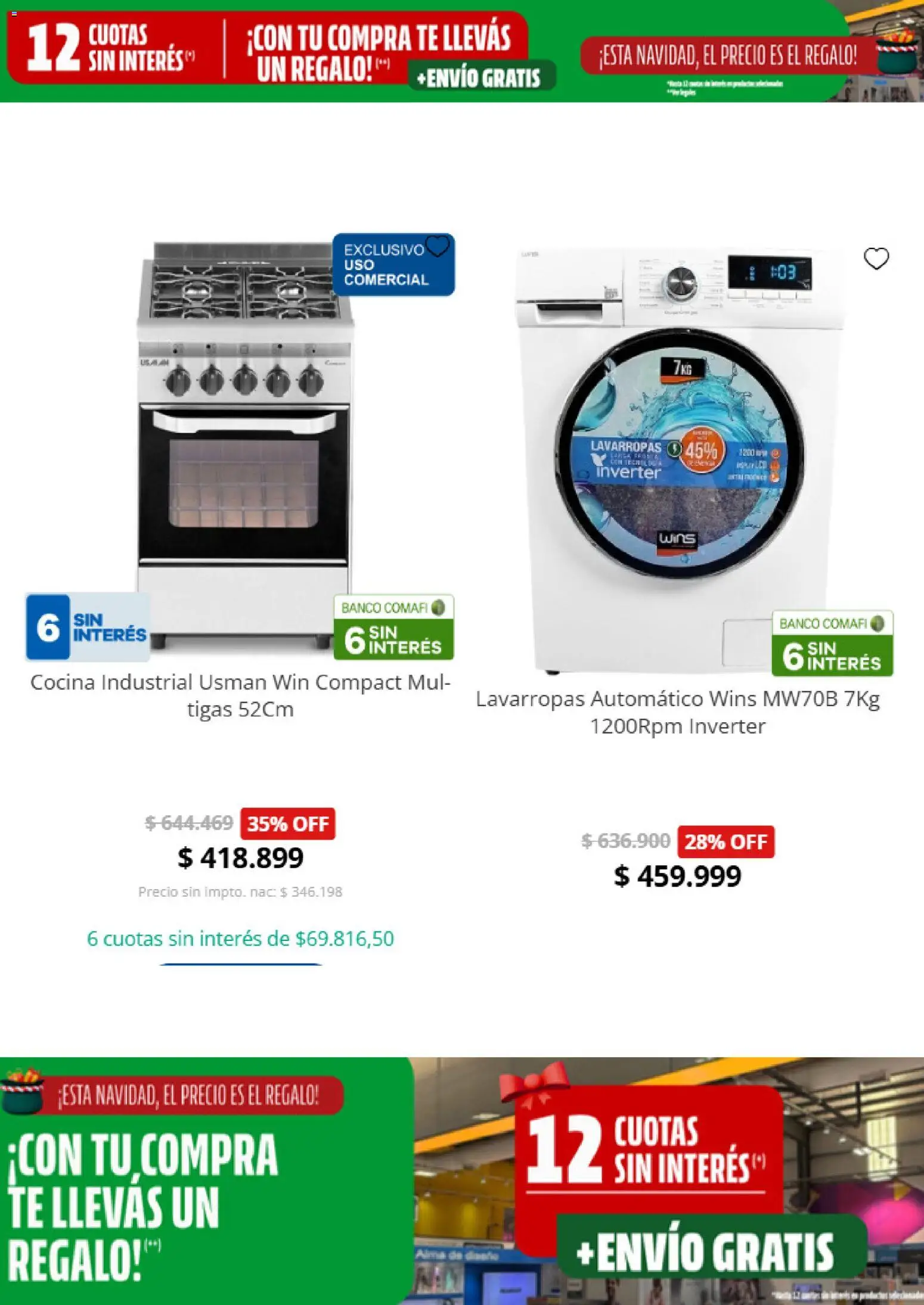 Casa del Audio catálogo │ válido desde el 08.12.2025 | Página: 6 | Productos: Cocina, Banco, Lavarropas, Té