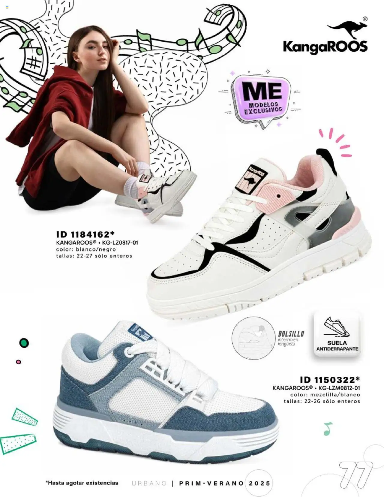Nuevas ofertas de Price Shoes válidas en toda la República Mexicana desde el 24.01.2025. ¡Encuentra las mejores ofertas en Price Shoes catálogo Urbano! | Página: 77