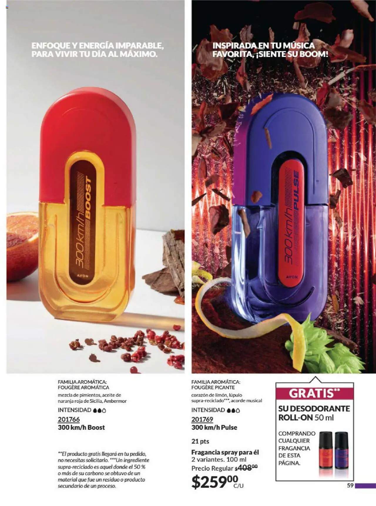 Nuevas ofertas de AVON válidas en toda la República Mexicana desde el 09.08.2025. ¡Encuentra las mejores ofertas en AVON - Campaña 13 2025! | Página: 67 | Productos: Desodorante, Aceite, Fragancia