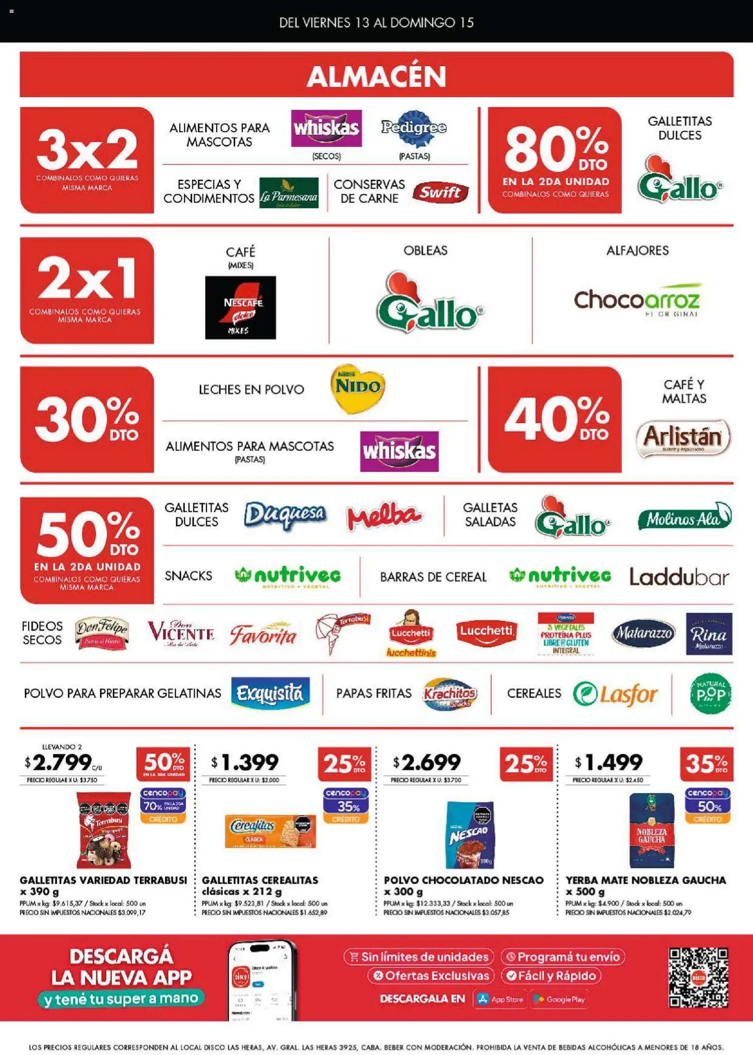 Disco ofertas │ válido desde el 13.03.2026 | Página: 2 | Productos: Polvo, Café, Cereales, Galletas