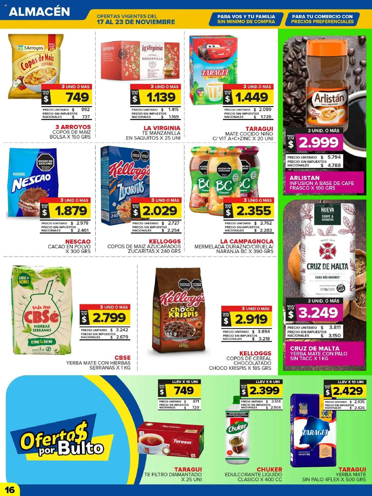 Carrefour Maxi catálogo │ válido desde el 17.11.2025 | Página: 18 | Productos: Mate, Yerba, Frasco, Mate cocido