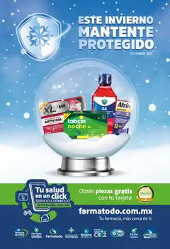Vista previa de Farmacias Unión catálogo, nuevo folleto de la tienda, válido en México a partir del 01.12.2025