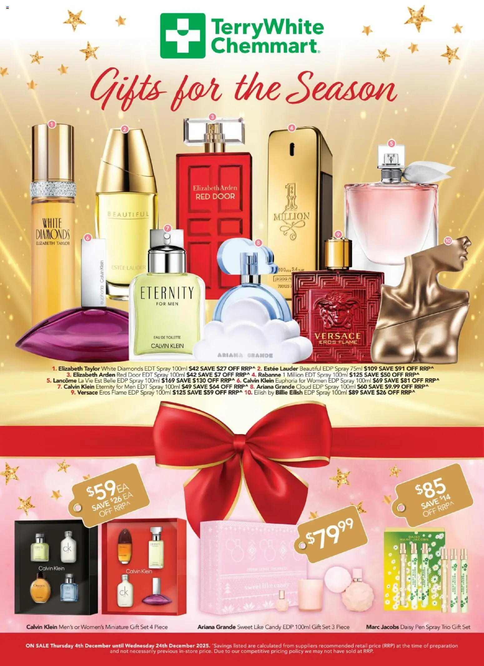 Terry White catalogue - valid from 09.12.2025 | Page: 1 | Products: Door, Eau de toilette