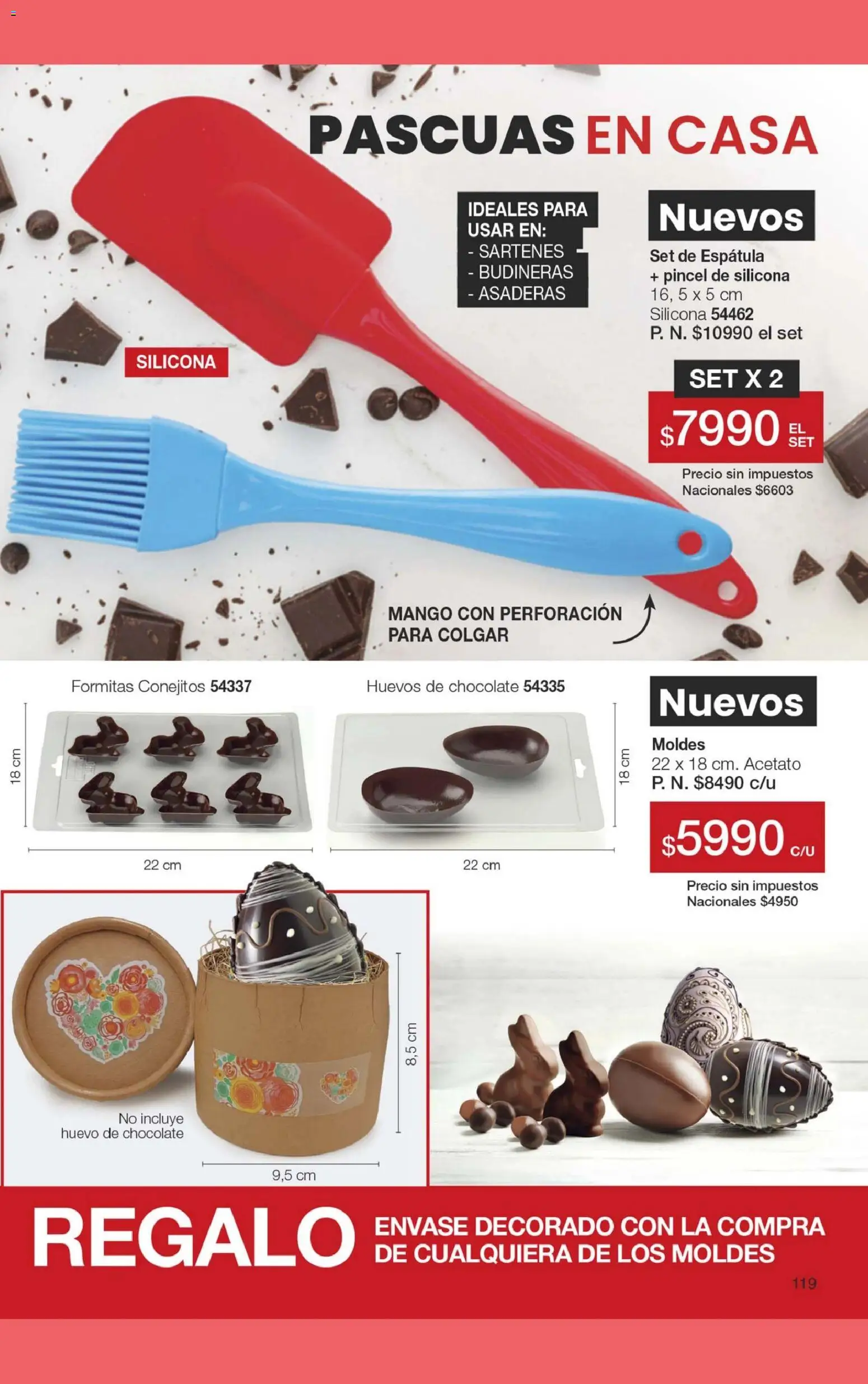 Gigot - CAMPAÑA 05 │ válido desde el 28.02.2026 | Página: 125 | Productos: Pincel, Huevo, Espatula, Huevos