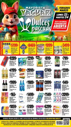 Vista previa Yaguar - Oferta Semanal Santa Fé válido desde el 23.03.2026