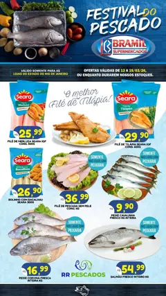 Bramil Supermercados ofertas Festival do Pescado - Pré-Visualização do folheto da loja Bramil Supermercados, válido de 13.03.2026