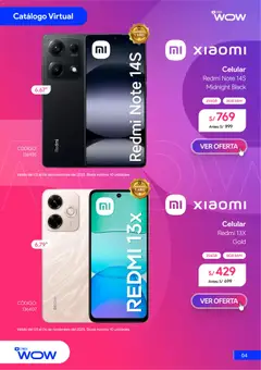 Vista previa de folleto Hiraoka - Cyber Wow de la Hiraoka válido desde 03.11.2025 | Página: 5 | Productos: Celular