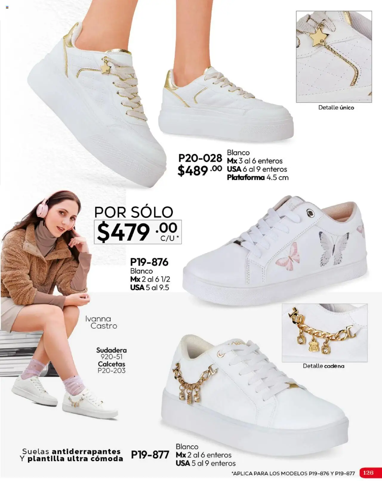 Nuevas ofertas de Cklass válidas en toda la República Mexicana desde el 16.09.2025. ¡Encuentra las mejores ofertas en Cklass - Catálogo Invierno Calzado! | Página: 127 | Productos: Calcetas, Sudadera, Cadena